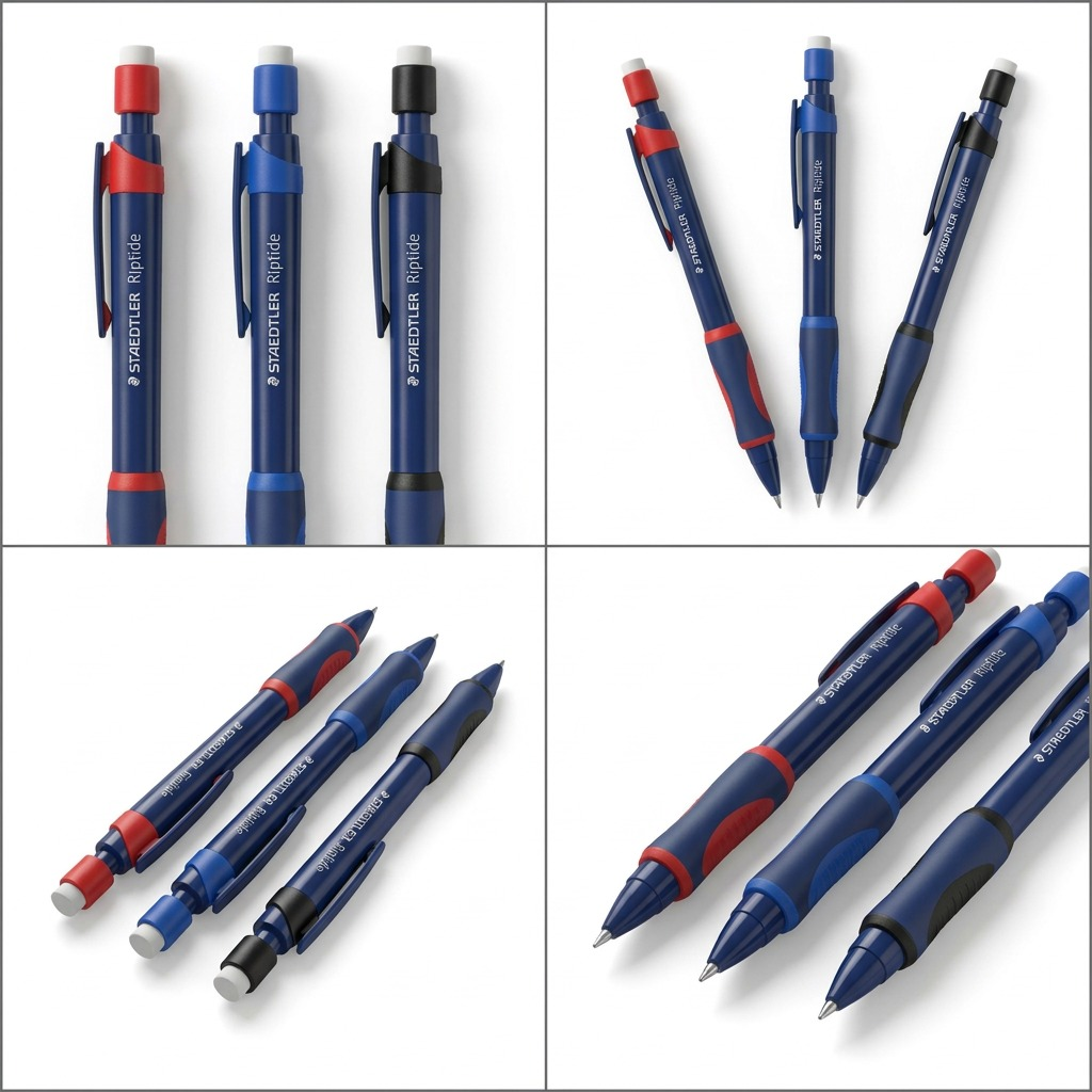 STAEDTLER Riptide – Lot de 3 porte-mines 0,7 mm, réf. 984-07ABK302 — vue 5