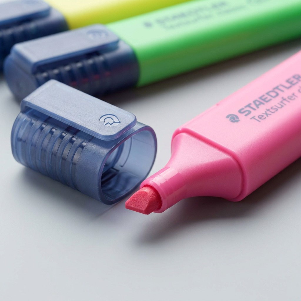 STAEDTLER Textsurfer classic – Ensemble promotionnel de 8 surligneurs (6 + 2), référence 364-A-WP8-03 — gros plan