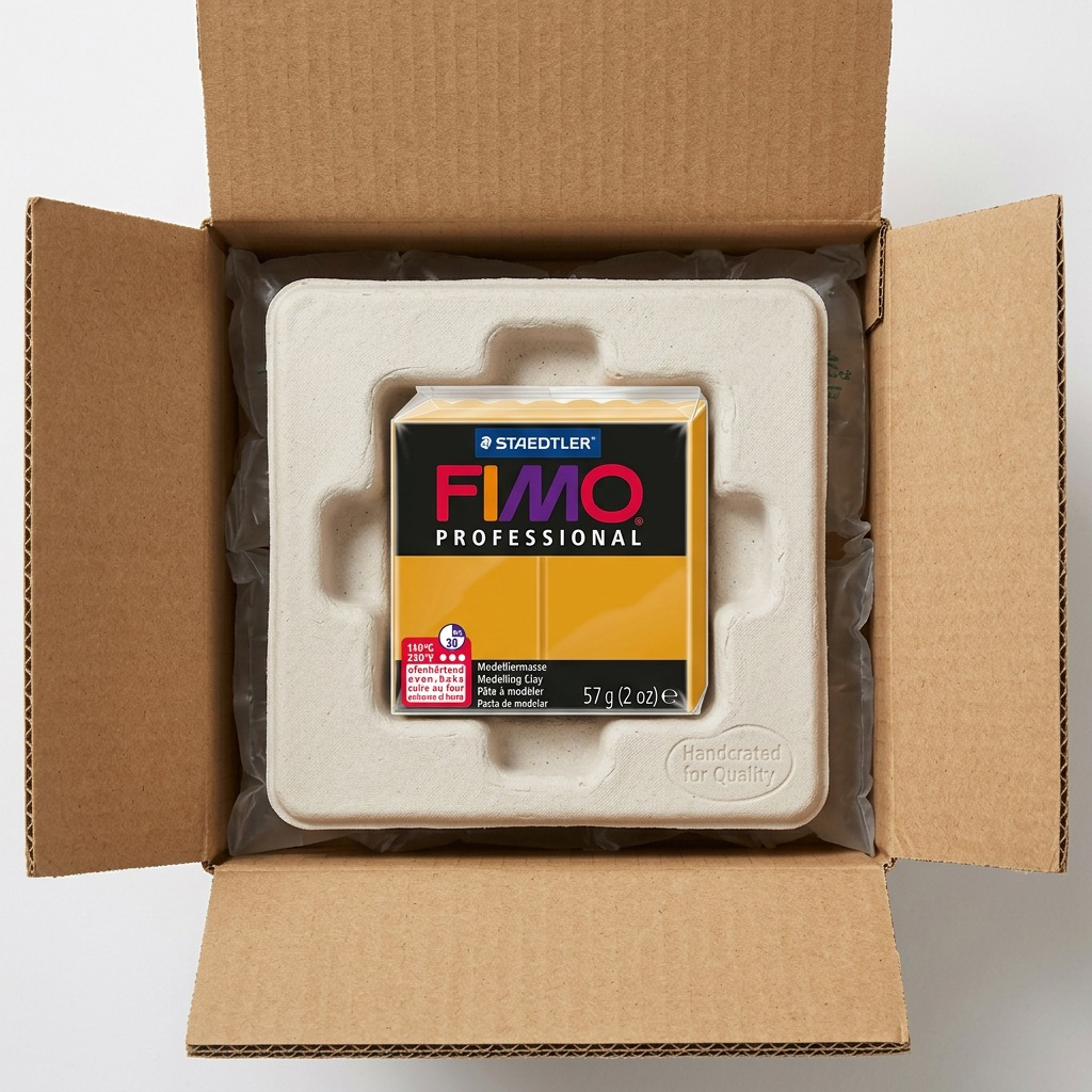 FIMO Professional – Pâte ocre 57 g, réf. 8005-17 — vue de l’emballage