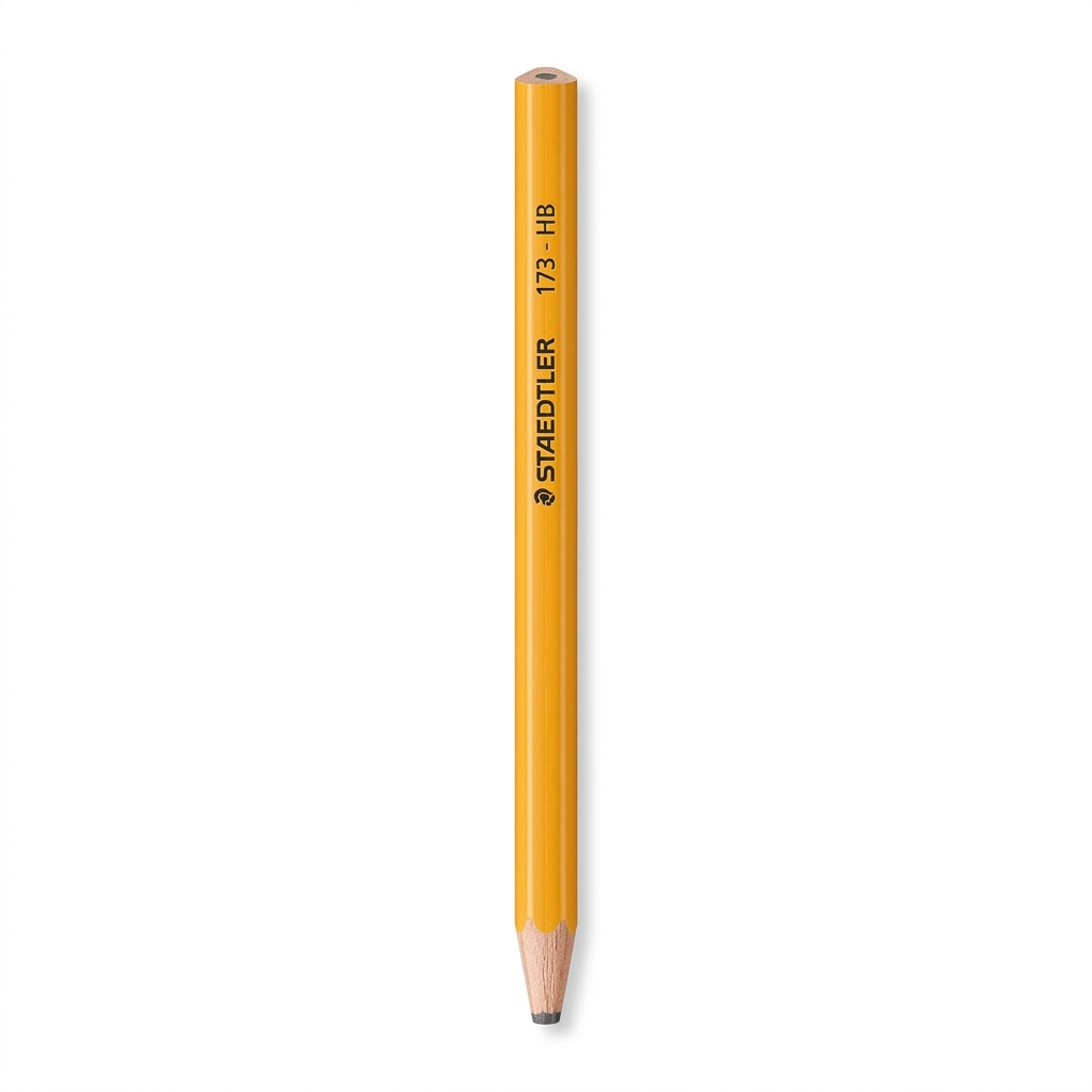 STAEDTLER 8 crayons HB triangulaires jaunes, réf. 173-C8A6 — vue du produit 1
