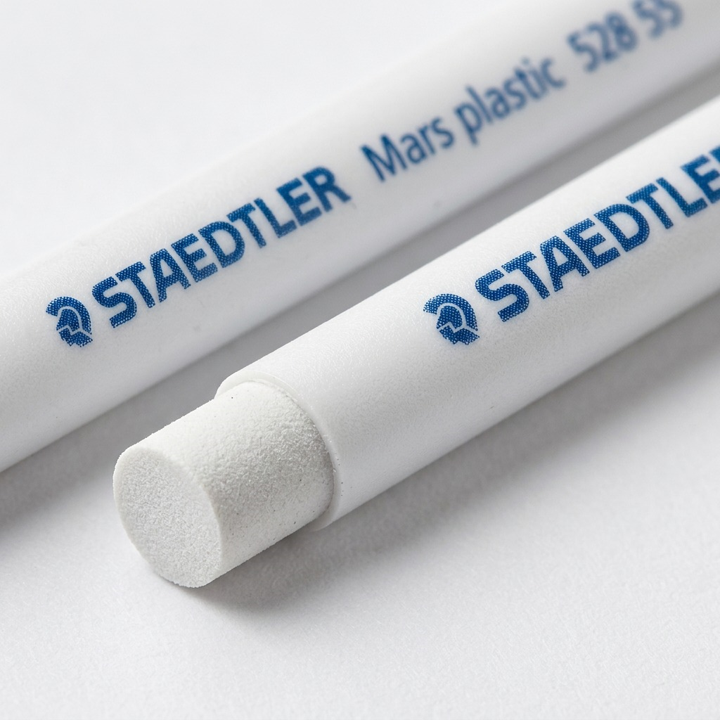STAEDTLER Mars plastic – Lot de recharges de gomme à effacer, réf. 52855BK2A6 — vue rapprochée des détails