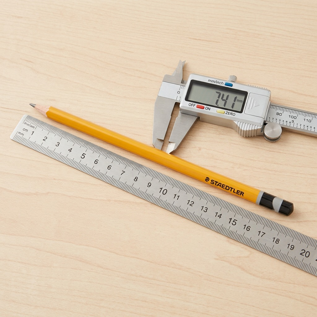 A crisp, canonical pencil: yellow, unsharpened, triangular, clearly displaying the STAEDTLER logo.