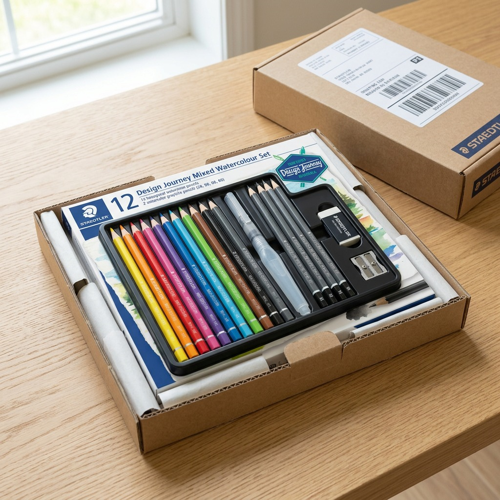 STAEDTLER – Lot mixte pour aquarelle, réf. 61-14610C — vue 7