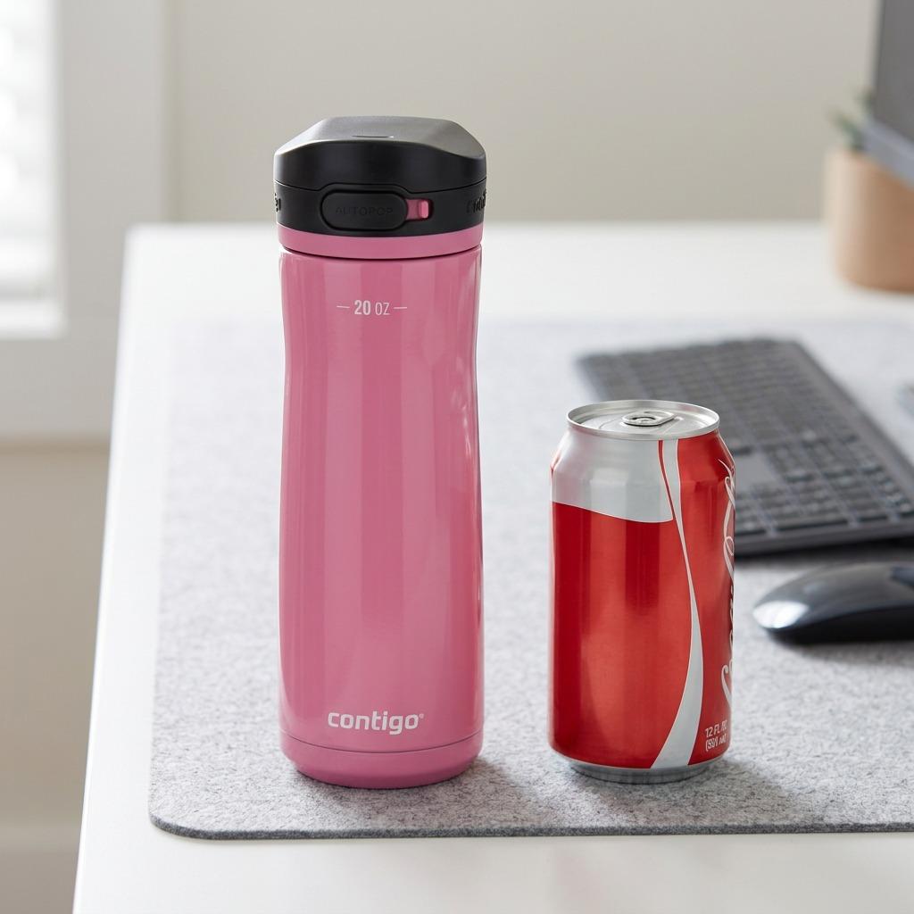 A crisp, high-resolution hero shot of the Contigo Jackson Chill 2.0 20oz Water Bottle.