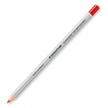 STAEDTLER Omnichrom – Crayon rouge, réf. 108-2-10 — vue du produit sur fond clair