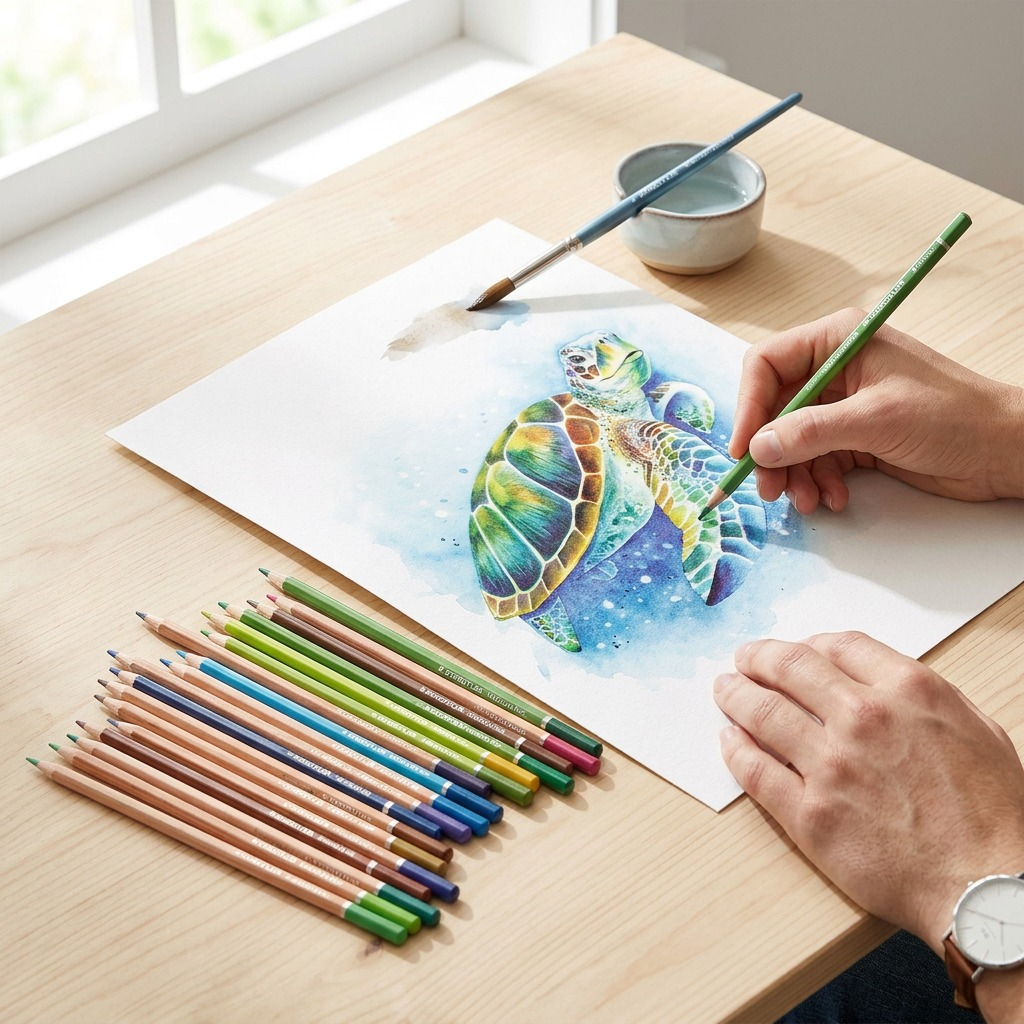 STAEDTLER 24 crayons aquarellables, 3 mm, réf. 12781C24A6 — vue du produit 4