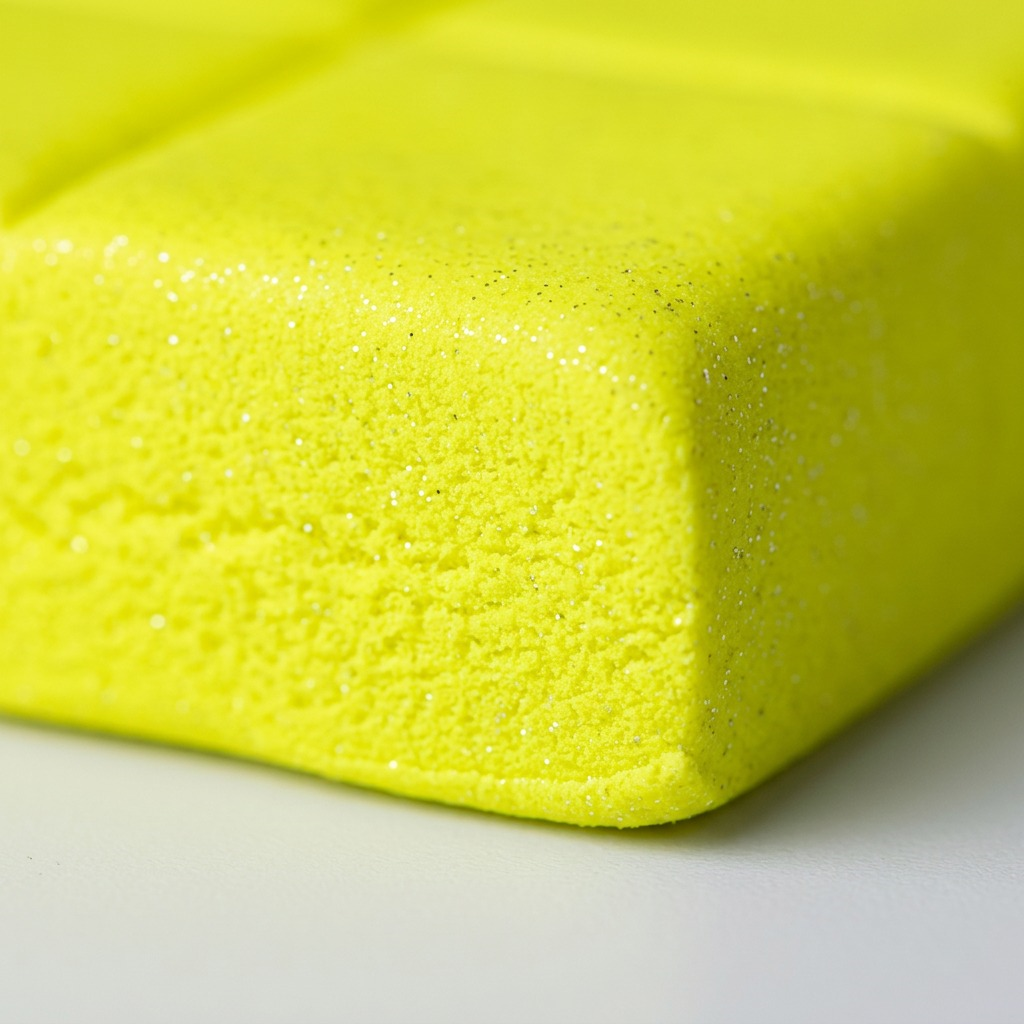 FIMO Effect Neon – Pâte jaune néon 57 g, réf. 8010-101 — vue rapprochée