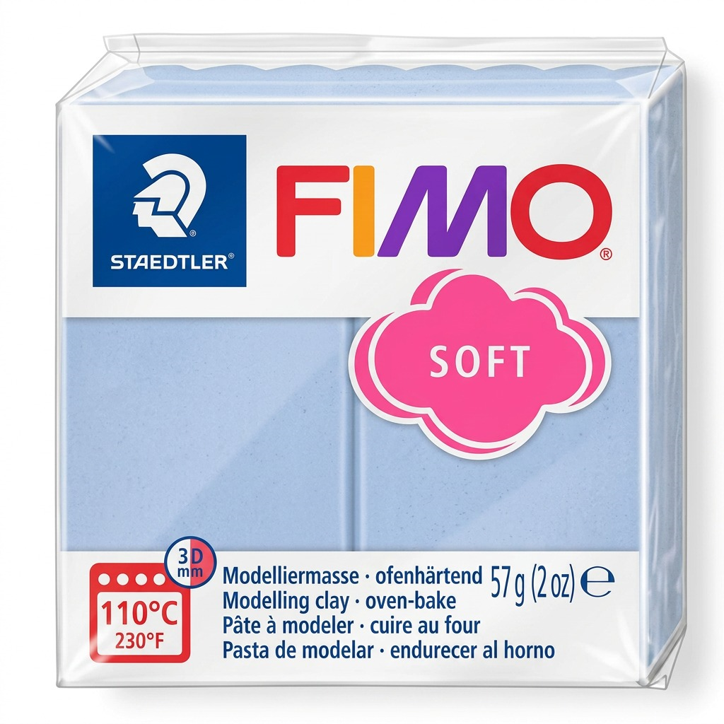 FIMO Soft – Pâte brise matinale 57 g, réf. 8020-T30 — vue de l’emballage