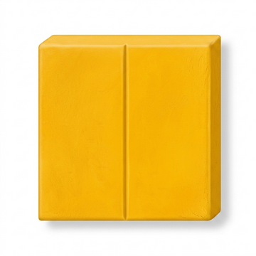 FIMO Soft – Pâte tournesol 57 g, réf. 8020-16 — vue du produit sur fond clair