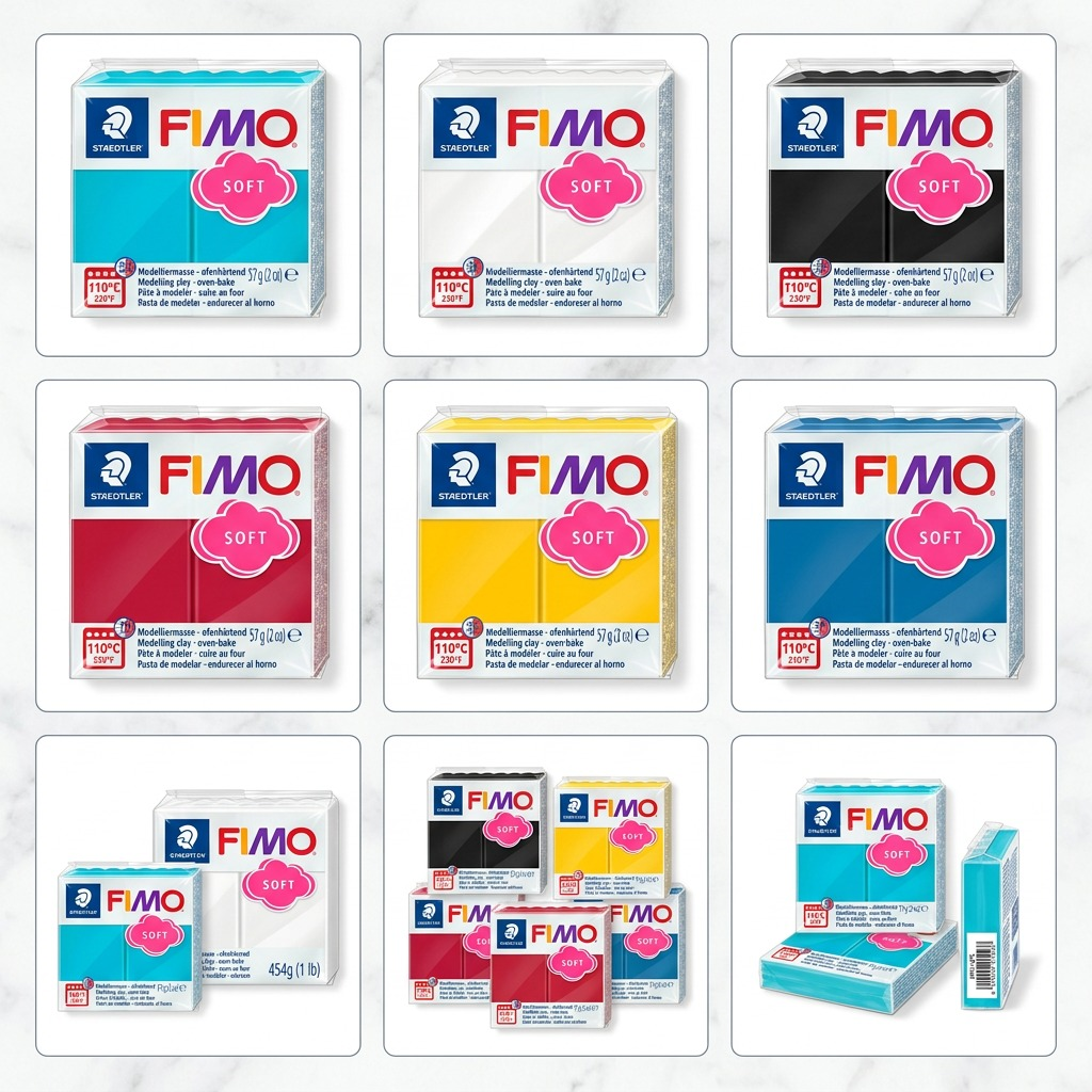 FIMO Soft – Pâte menthe poivrée 57 g, réf. 8020-39 — vue 5