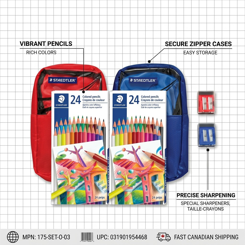 STAEDTLER coloriage de 52 pièces, réf. 175-SET-O-03 — vue du produit 6