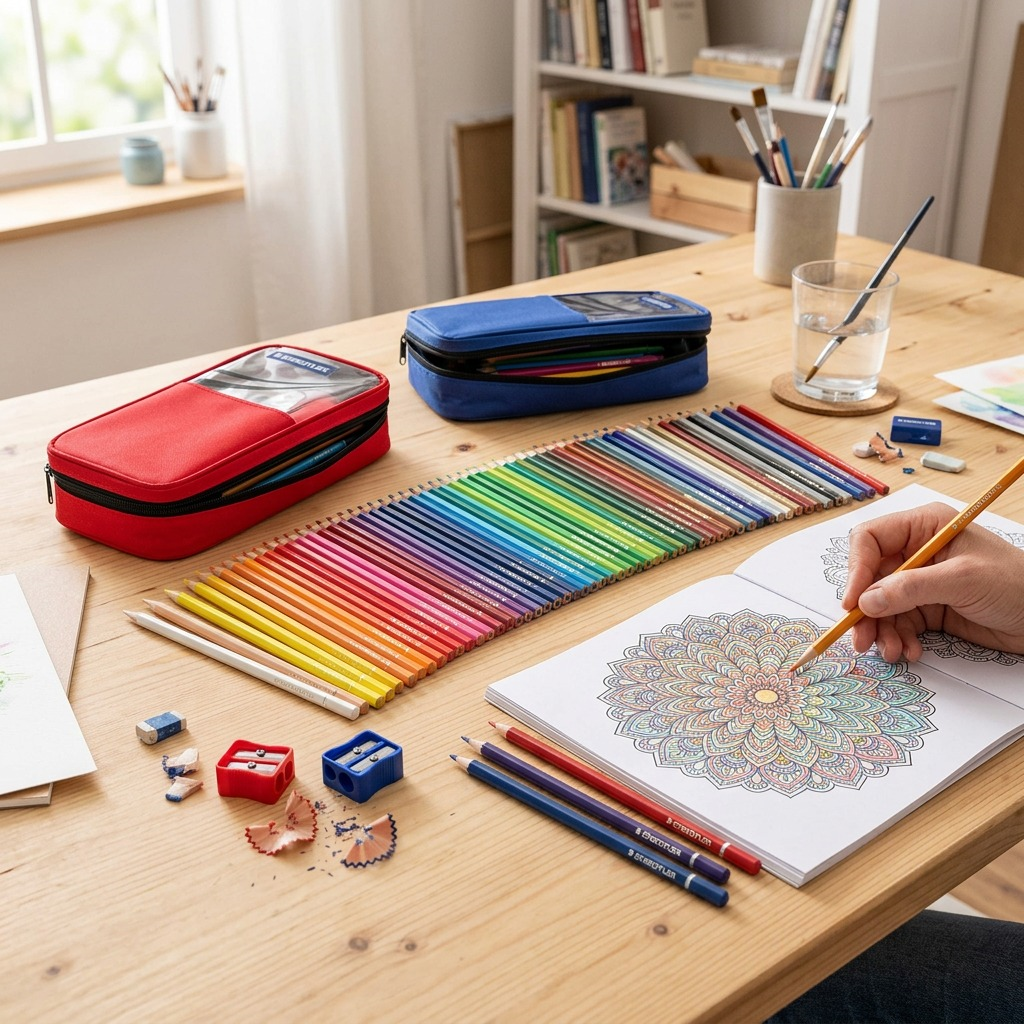 STAEDTLER coloriage de 52 pièces, réf. 175-SET-O-03 — vue du produit 4