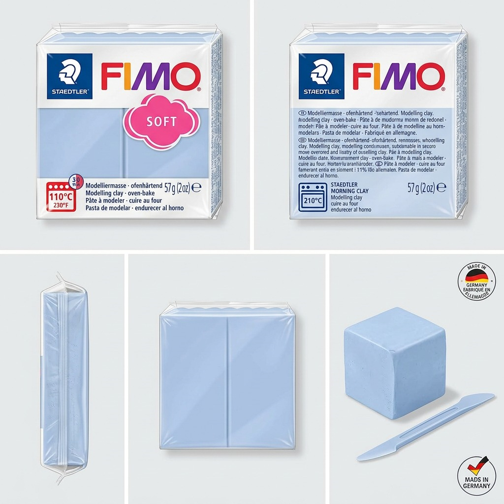 FIMO Soft – Pâte brise matinale 57 g, réf. 8020-T30 — vue 5