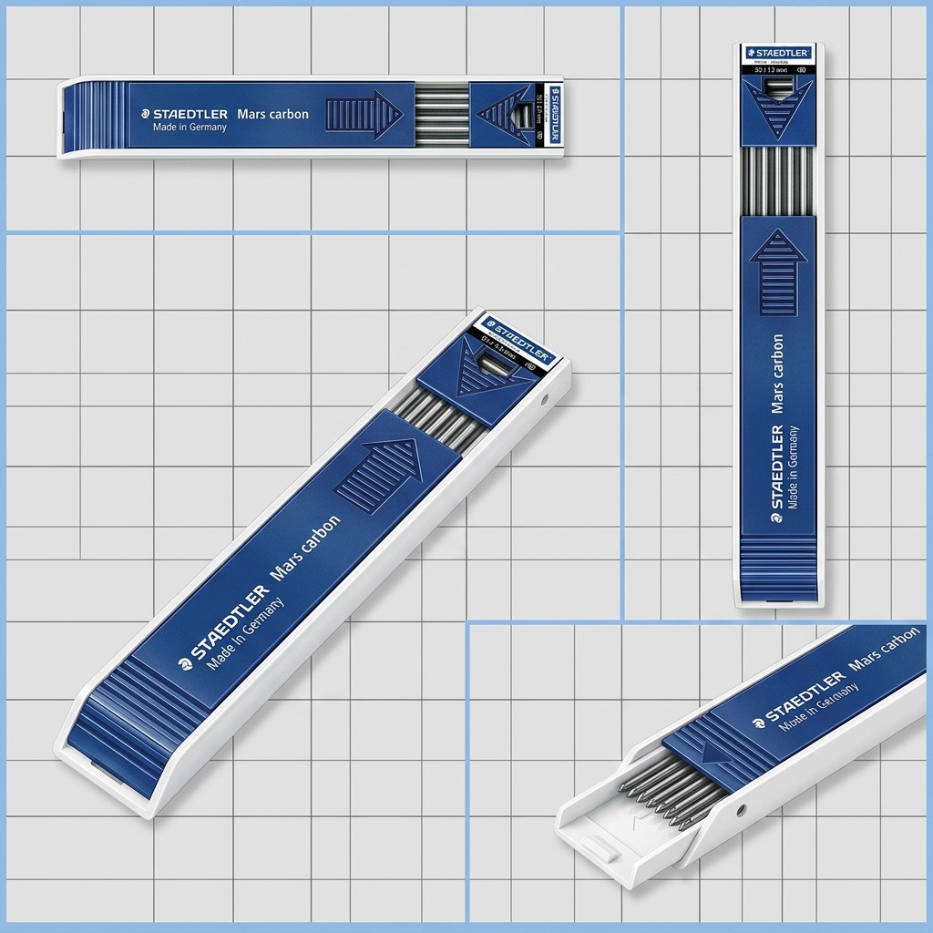 STAEDTLER Mars Lumograph – Mines 2 mm HB, réf. 200-HB-03 — vue du produit 5