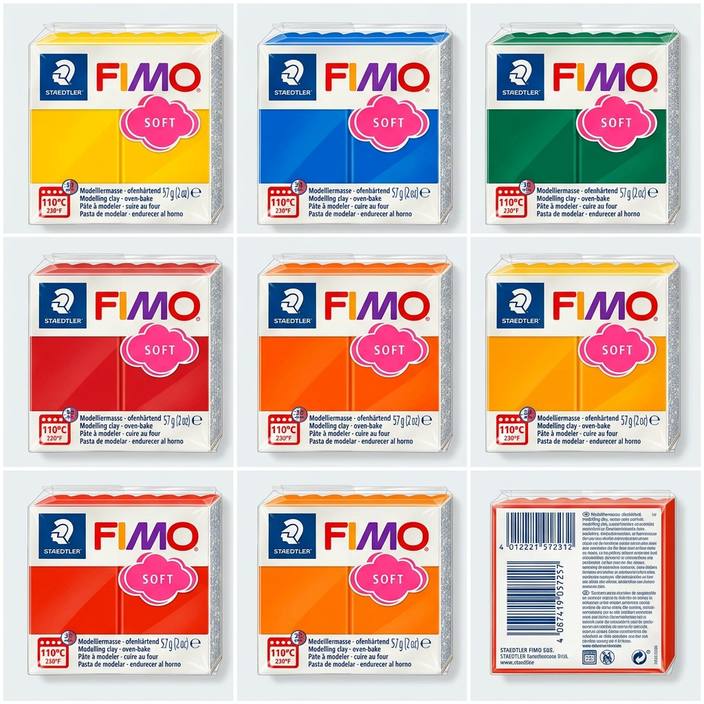 FIMO Soft – Pâte tournesol 57 g, réf. 8020-16 — vue 5