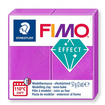 FIMO Effect Neon – Pâte violet néon 57 g, réf. 8010-601 — vue 1