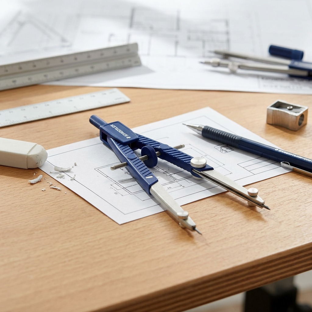 STAEDTLER – Compas 6 po à réglage précis, réf. 550-WP01A602 — vue 4