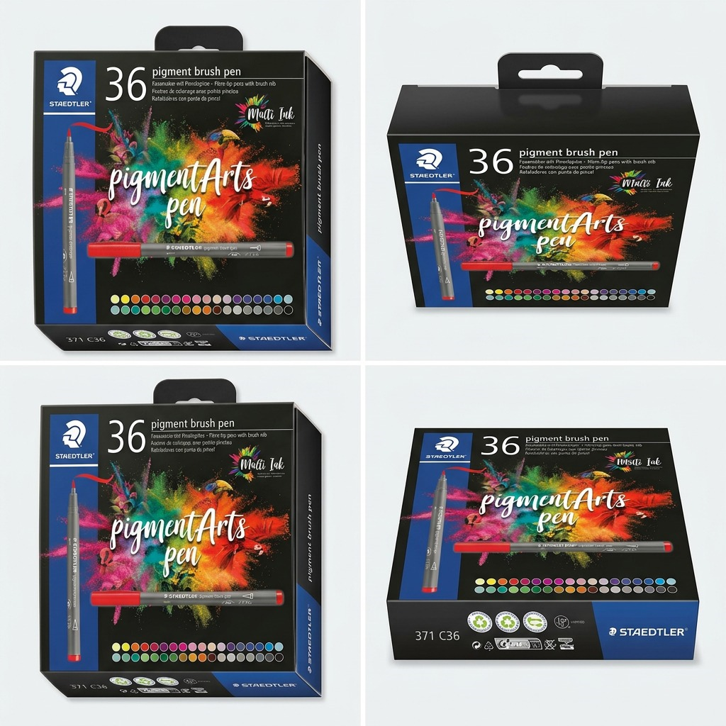 STAEDTLER Pigment Arts Brush – Lot de 36 marqueurs pinceaux, réf. 371-C36-10-35 — vue 5