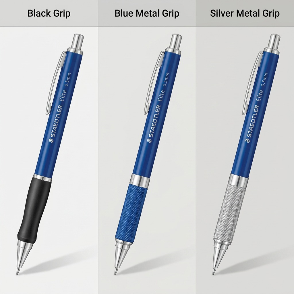 STAEDTLER Elite – Porte-mine 0,5 mm avec recharge, réf. 9705S-BK-03NA — vue 4