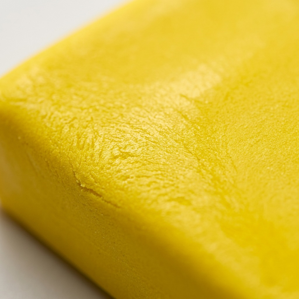 FIMO Professional – Pâte jaune pur 57 g, réf. 8005-100 — vue rapprochée