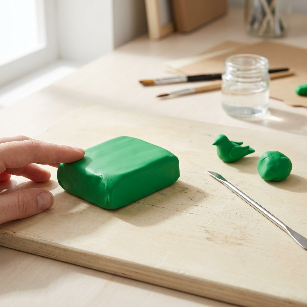 FIMO Professional – Pâte vert pur 57 g, réf. 8005-500 — vue 4