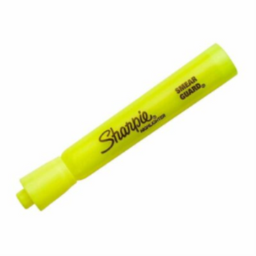 Sharpie Tank Highlighter, Chisel Tip, F. Yellow, 1 Unit