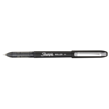 Sharpie Rollerball Pen, Needle Point (0.5 mm) Precision Pen, Black Ink, 1 Unit