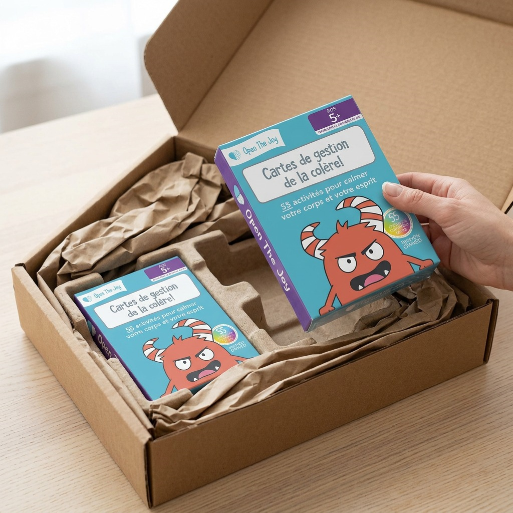 Pristine condition product boxes in protective shipping layers, viewed during a clean unboxing to reduce shipping anxiety.