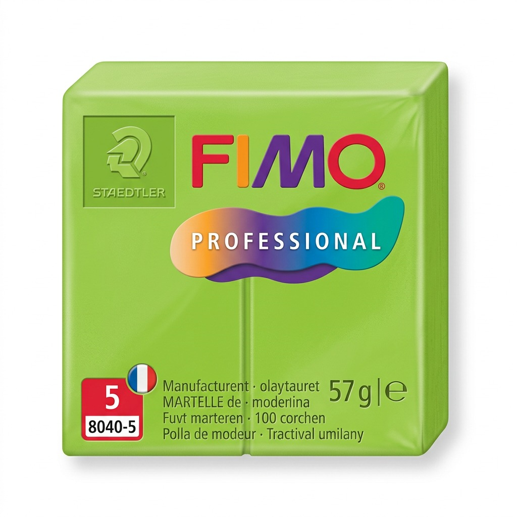 FIMO Professional – Pâte vert clair 57 g, réf. 8040-51 — vue de détail
