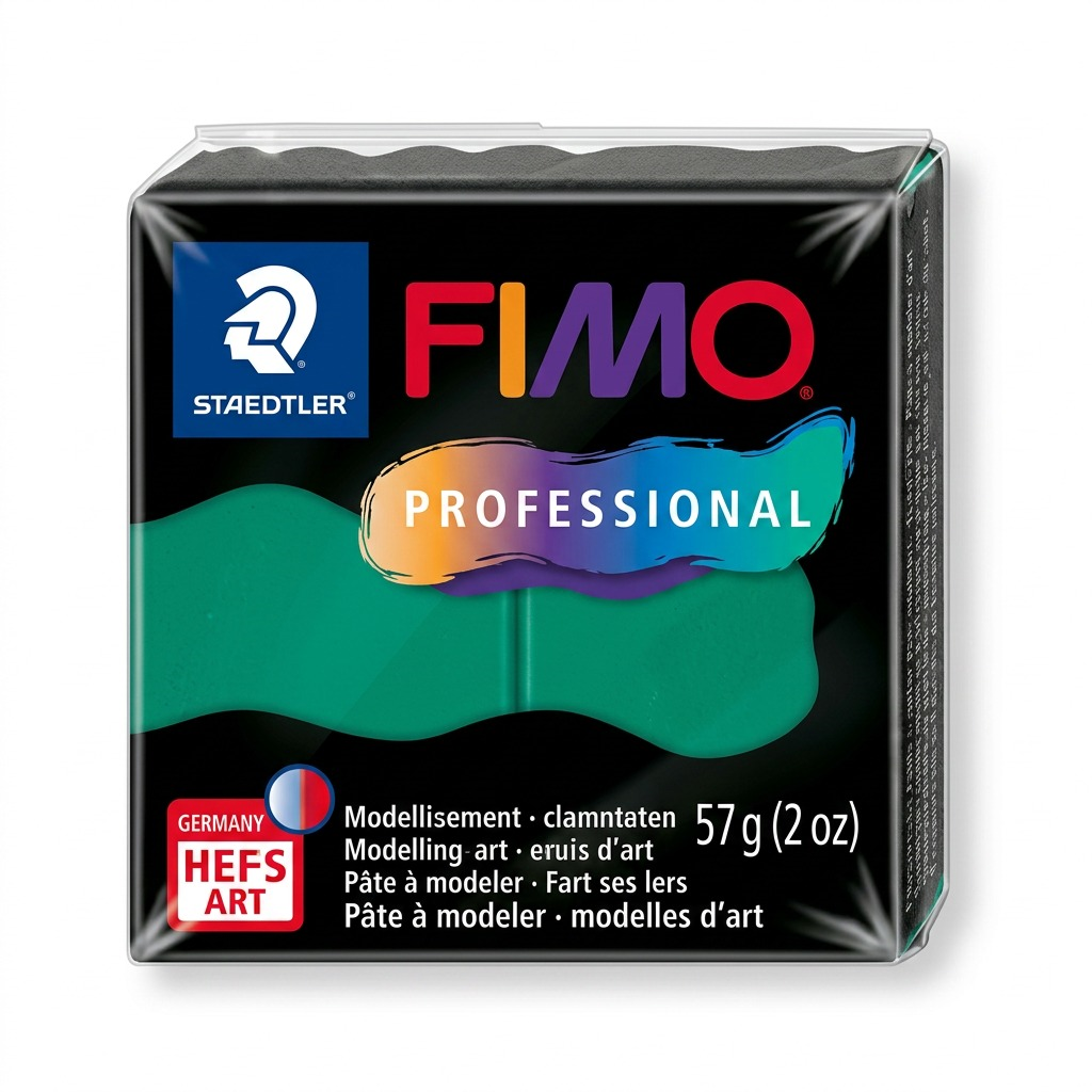 FIMO Professional – Pâte vert pur 57 g, réf. 8040-500 — vue 1