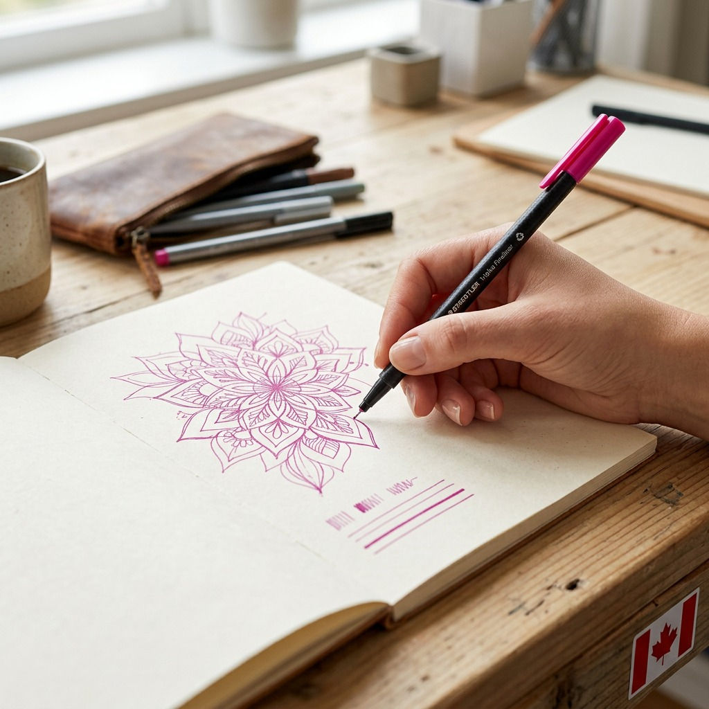 STAEDTLER triplus fineliner – Fineliner magenta 0, réf. 334-20-A7 — vue du produit 4