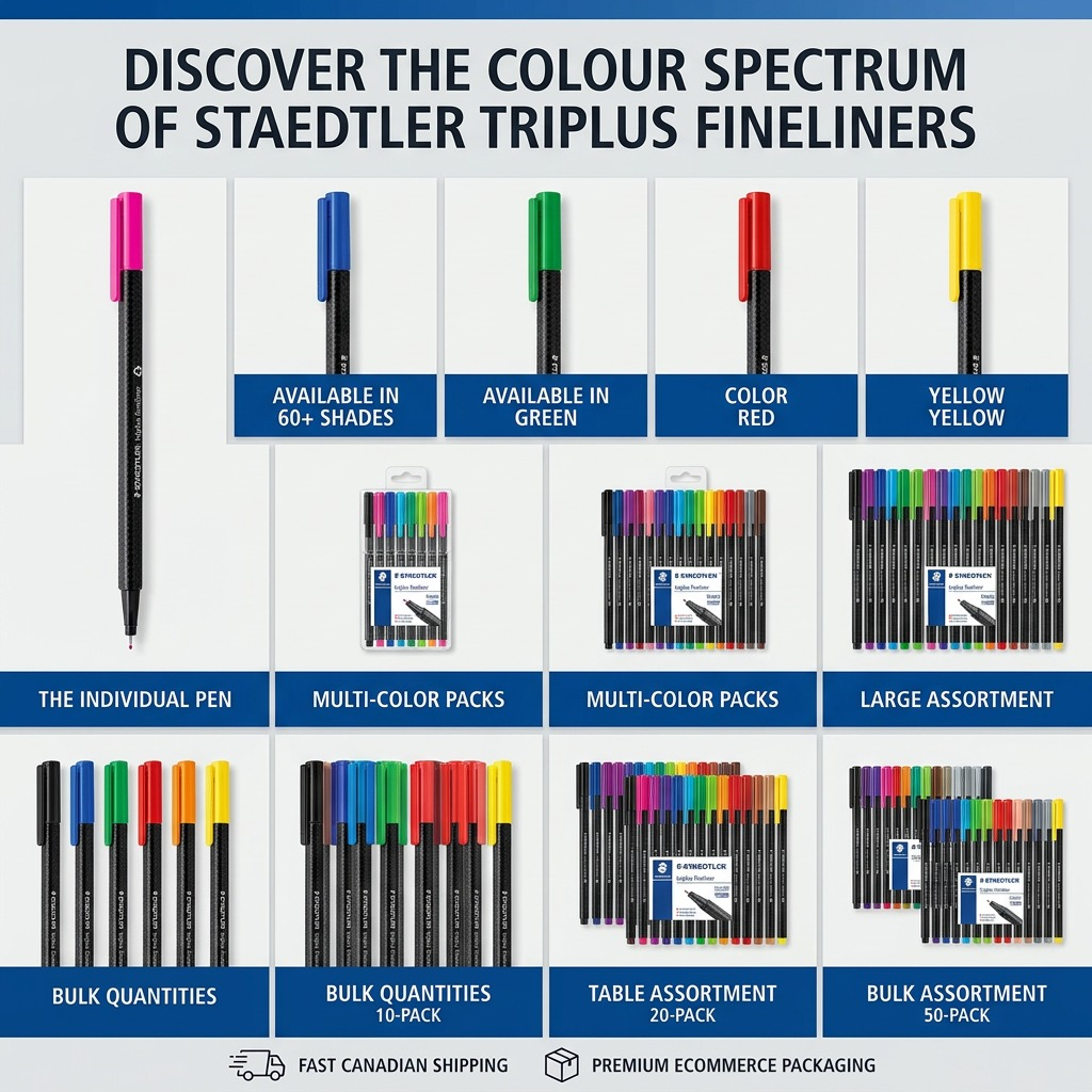 STAEDTLER triplus fineliner – Fineliner magenta 0, réf. 334-20-A7 — vue du produit 5