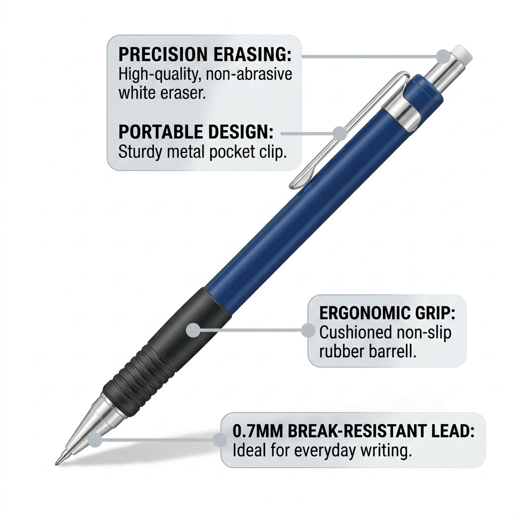 STAEDTLER Mars micro – Porte-mine 0,7 mm, réf. 77507BKA6M02 — vue 6