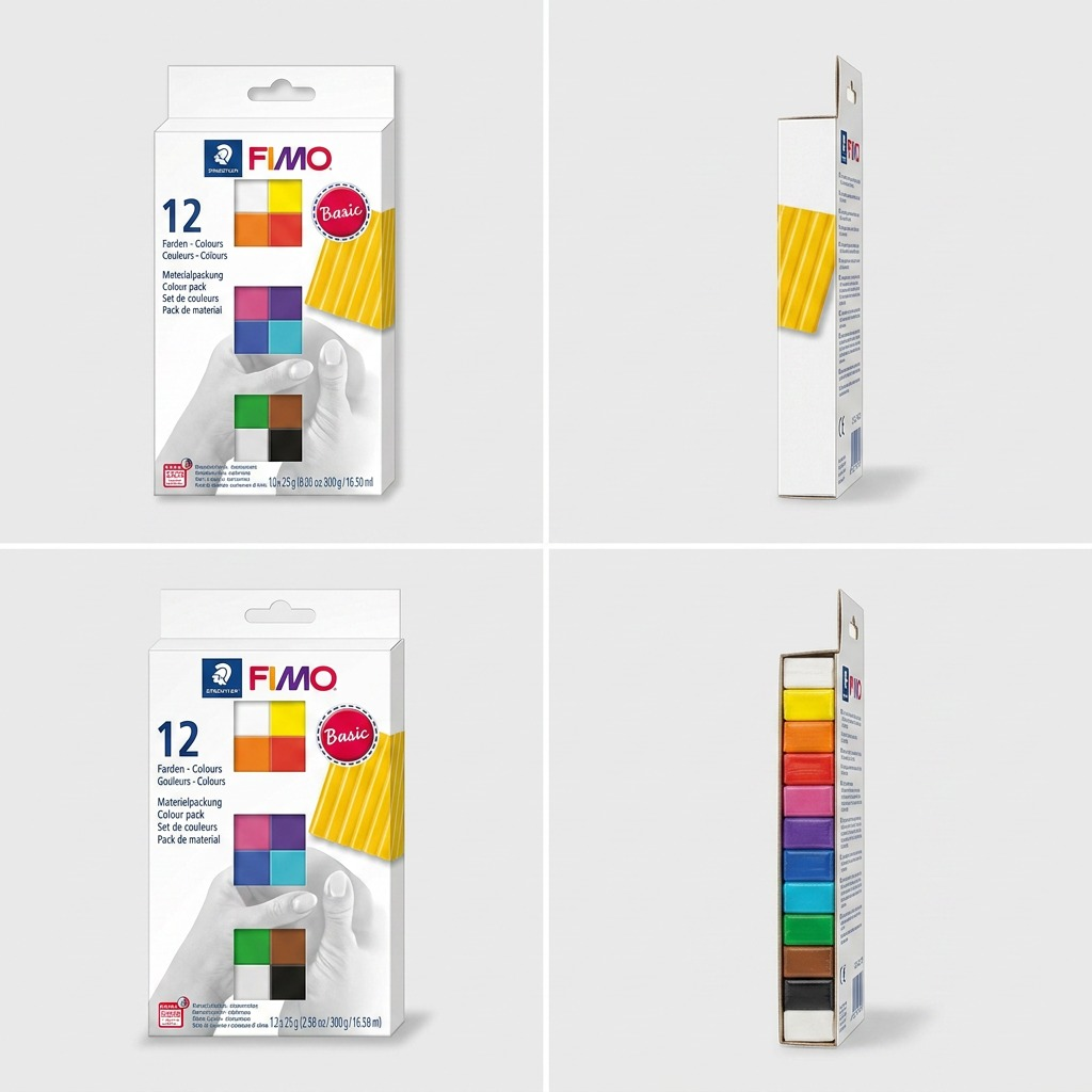 FIMO Soft – Lot de 12 couleurs de base, réf. 8023-C12-1 — vue 4