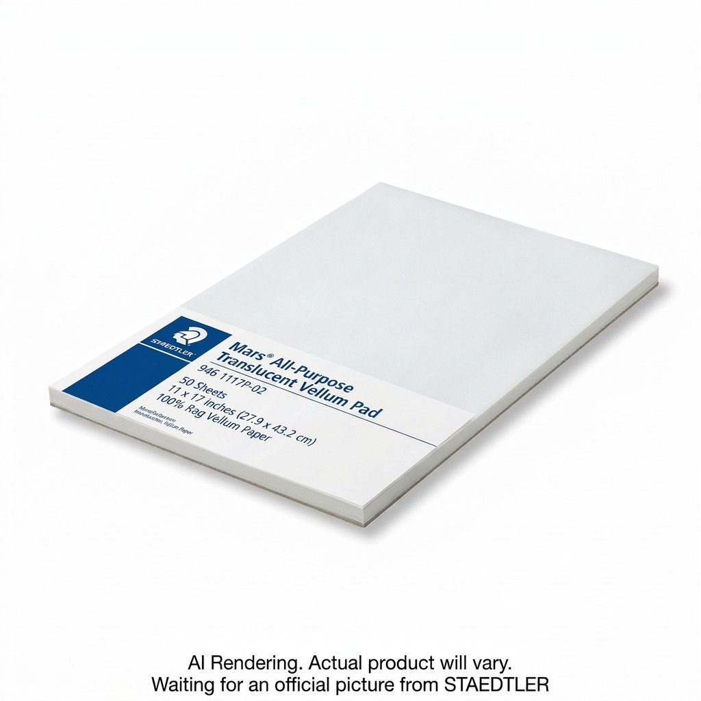 STAEDTLER – Bloc de vélin 11 × 17 po, réf. 946-1117P-02 — vue 1