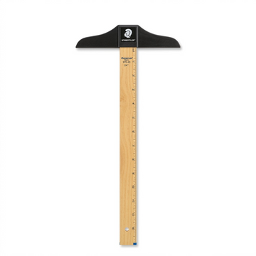 STAEDTLER – Règle en T à tête fixe 24 po, réf. 970-20-24H-NA — vue sur fond clair