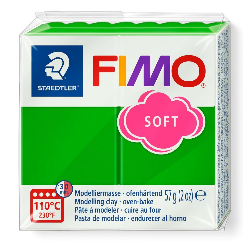 FIMO Soft – Pâte vert tropical 57 g, réf. 8020-53 — vue 1