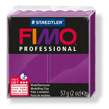 FIMO Professional – Pâte violette 57 g, réf. 8005-61 — vue du produit sur fond clair