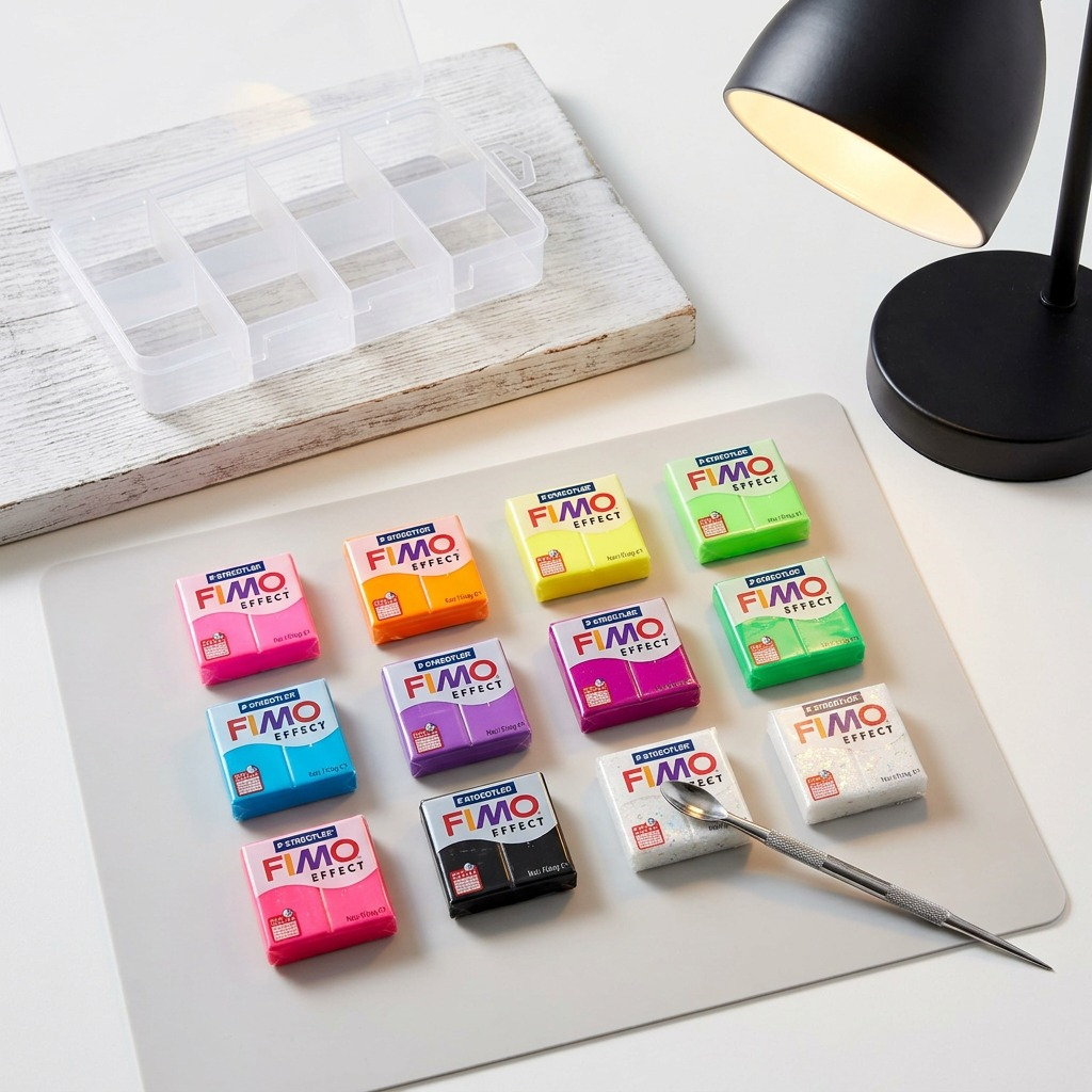 FIMO Effect Neon – Lot de 12 couleurs, réf. 8013-C12-3 — vue de l’emballage