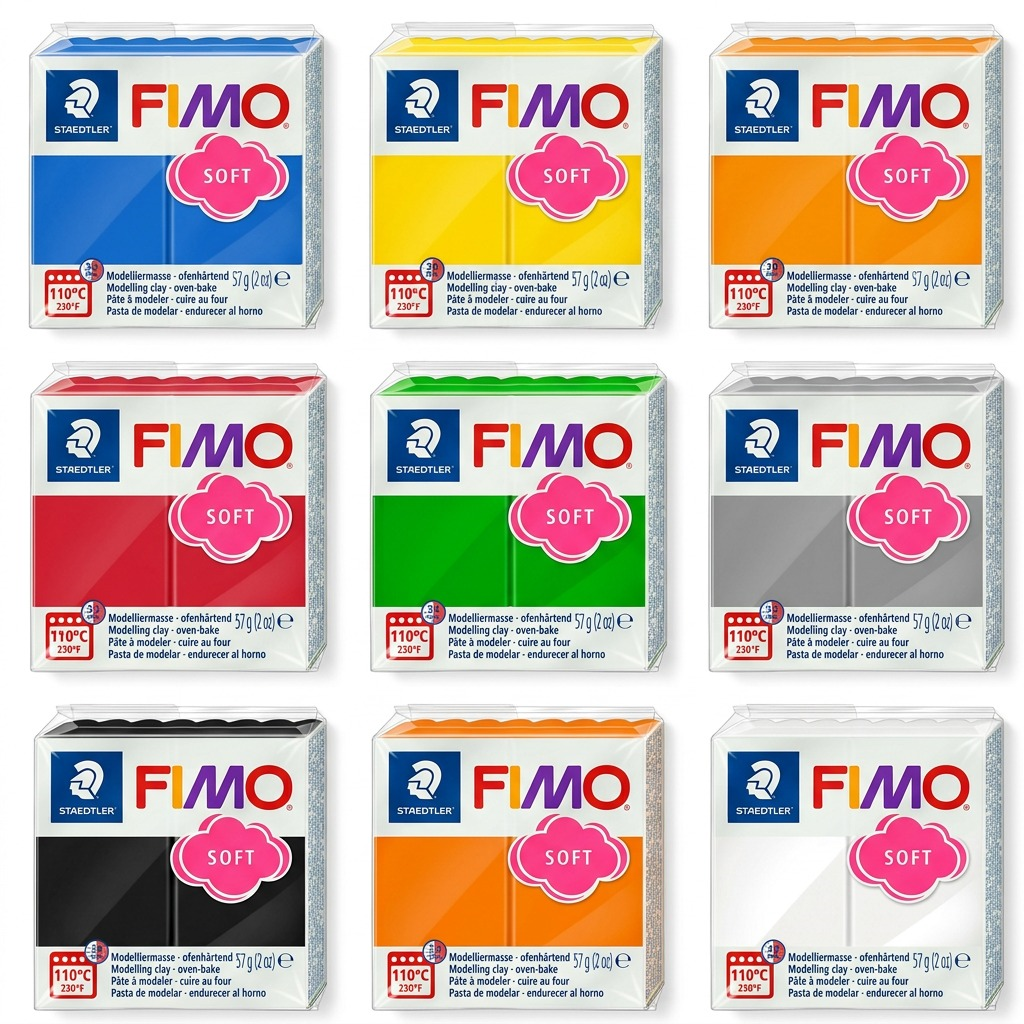 FIMO Soft – Pâte vert tropical 57 g, réf. 8020-53 — vue 5
