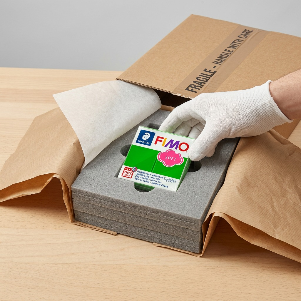 FIMO Soft – Pâte vert tropical 57 g, réf. 8020-53 — détail du produit