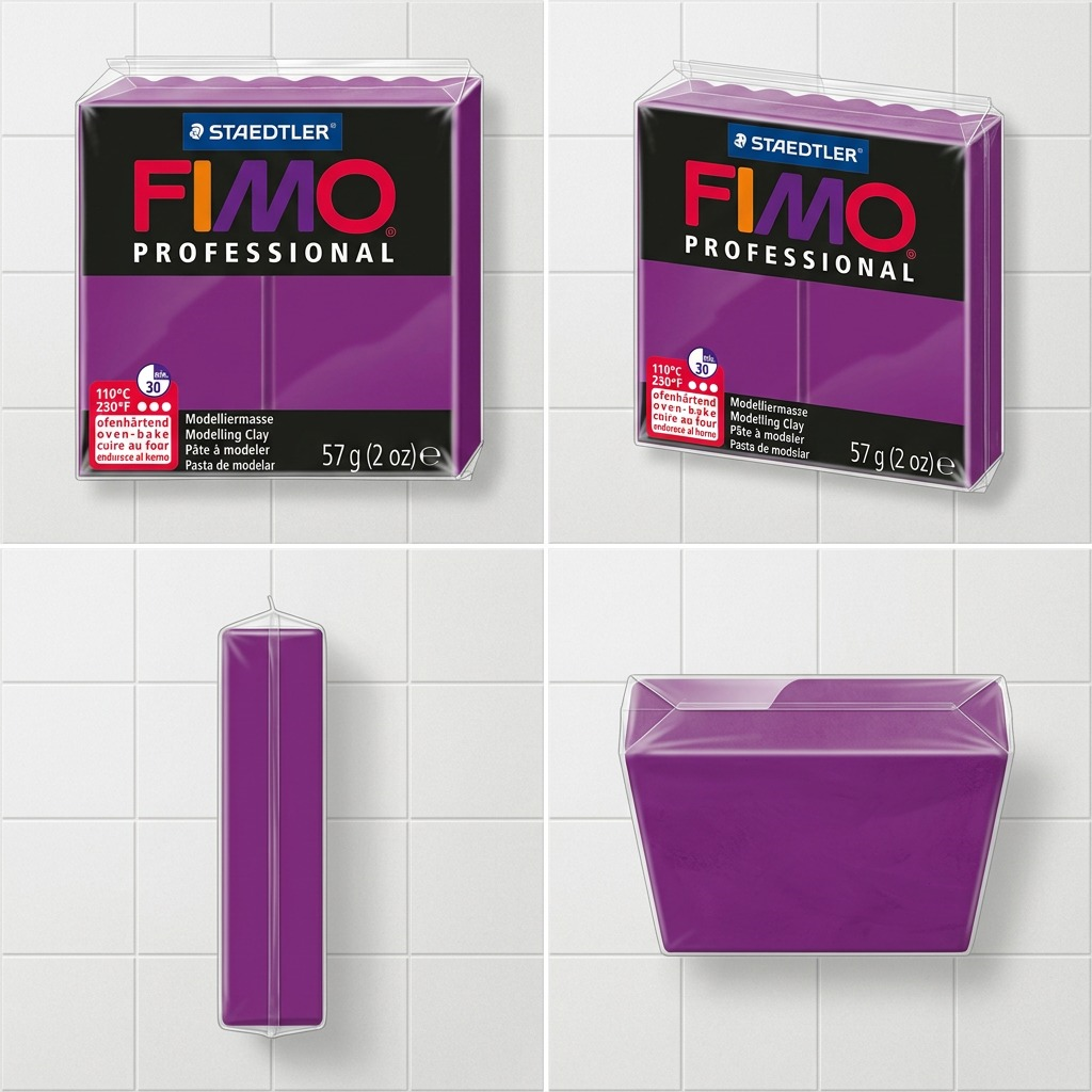 FIMO Professional – Pâte violette 57 g, réf. 8005-61 — vue de l’emballage