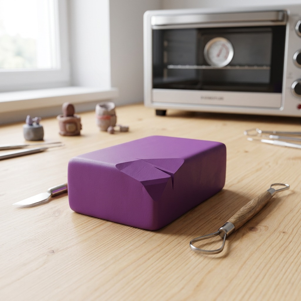 FIMO Professional – Pâte violette 57 g, réf. 8005-61 — vue rapprochée