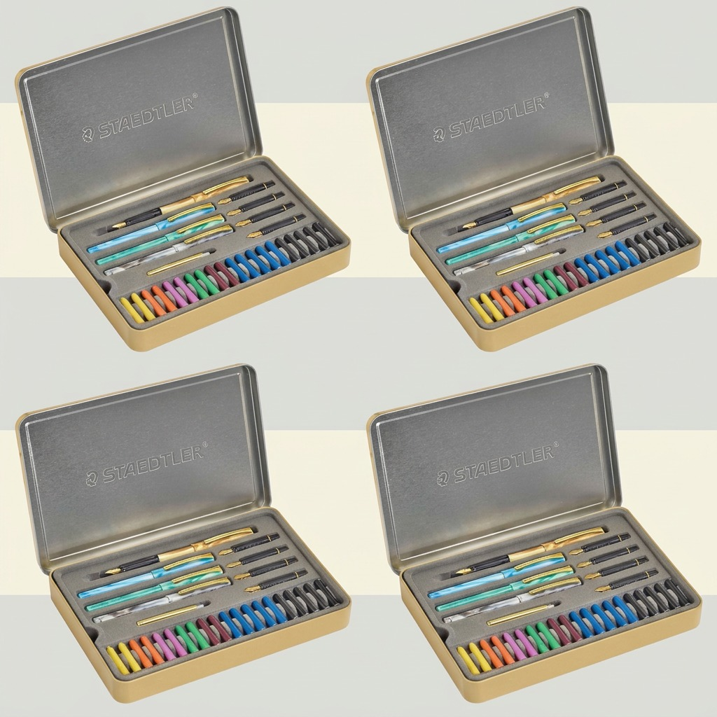 STAEDTLER – Lot de calligraphie en boîtier, 5 plumes, réf. 899-SM5-NA — vue 5
