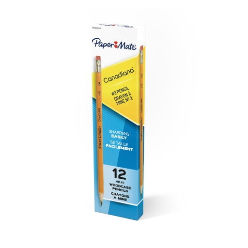 Paper Mate Canadiana – Crayons de bois HB no 2, 12 – référence 7364022420