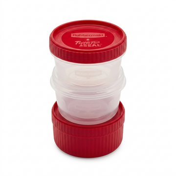 Rubbermaid TakeAlongs Twist & Seal – Contenants 496 ml (3) — vue de l’ensemble, réf. 2165291
