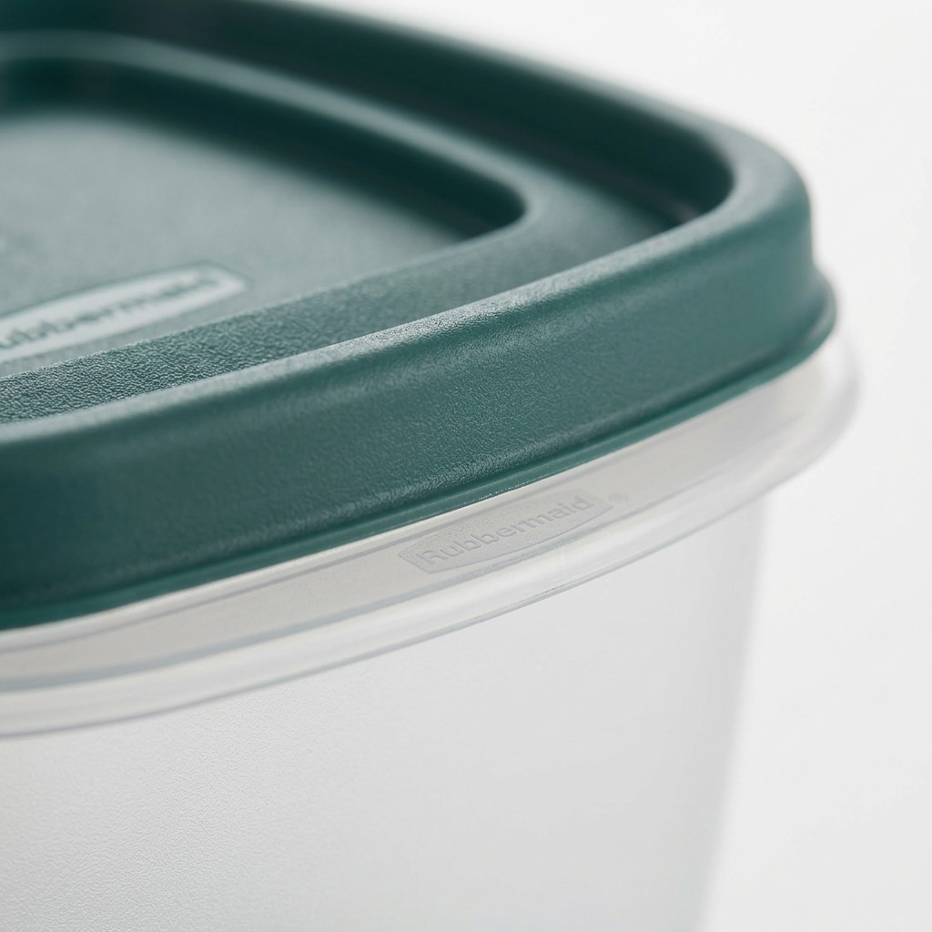 Rubbermaid EasyFindLids – Ensemble de contenants 26 pièces — gros plan sur les détails, réf. 2210187
