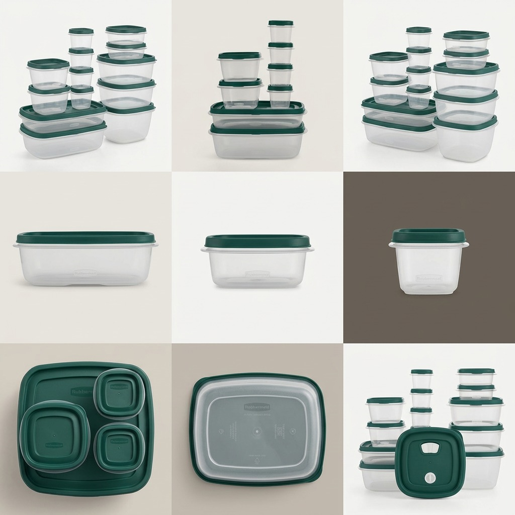 Rubbermaid EasyFindLids – Ensemble de contenants 26 pièces — vue du produit, réf. 2210187