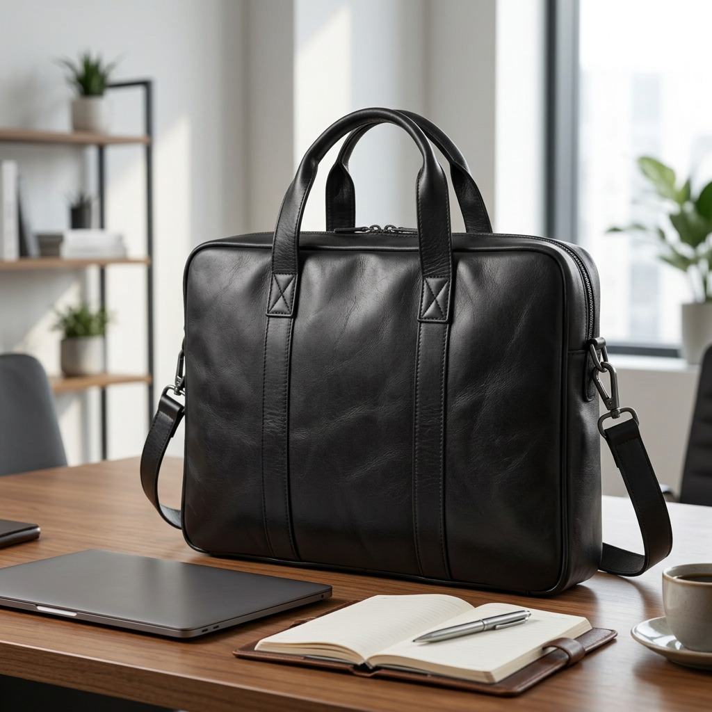 Porte-documents Buffalo noir pour portable 15,6 po – Mancini, référence 99-5465-BLACK