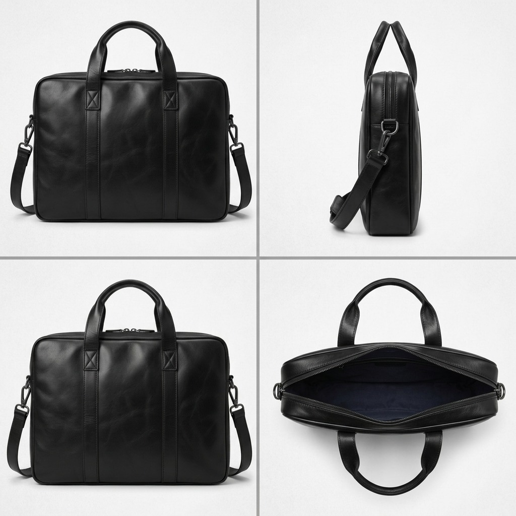 Porte-documents Buffalo noir pour portable 15,6 po – Mancini, référence 99-5465-BLACK